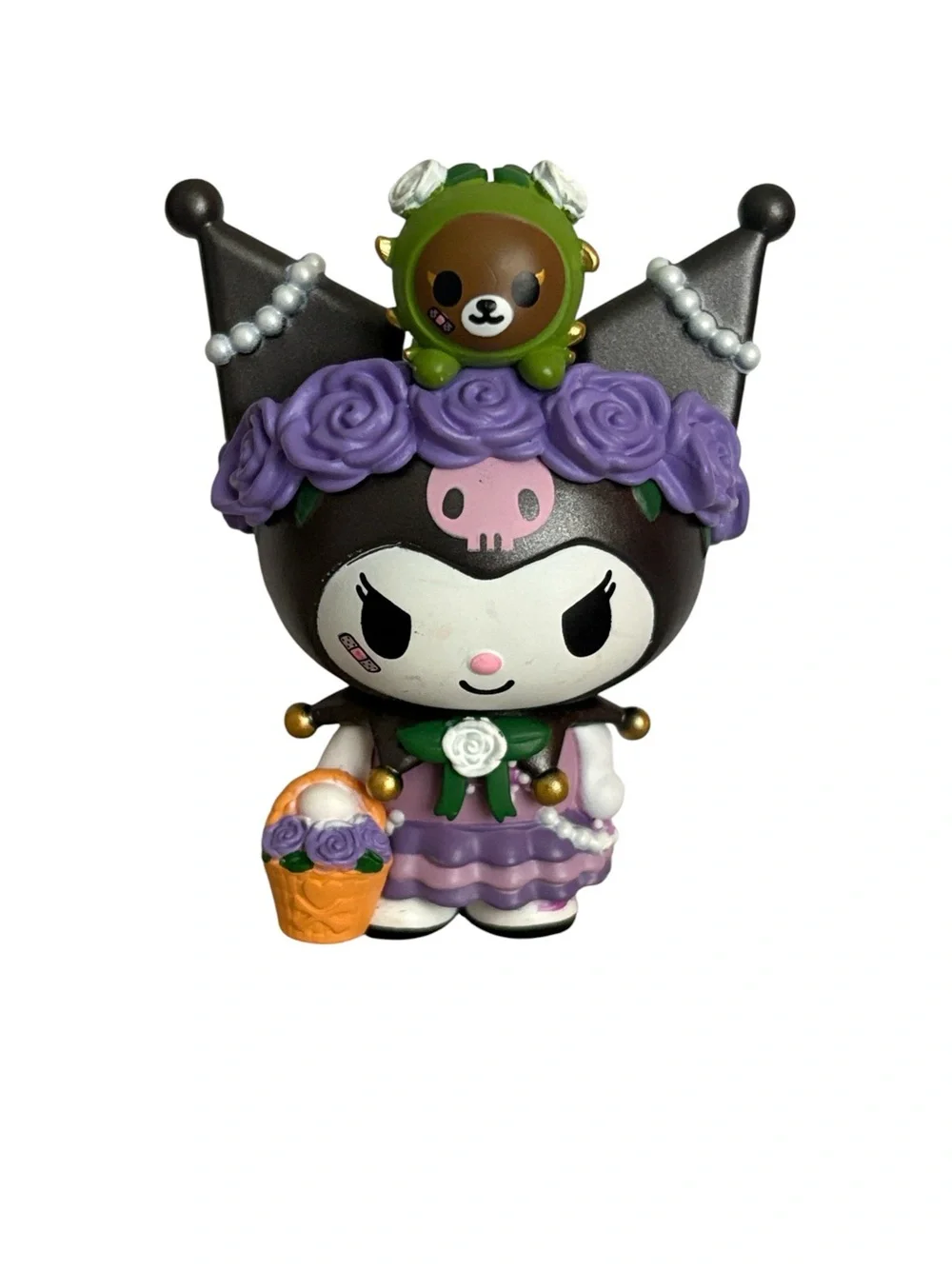 Tokidoki Kuromi My Melody Garden Tea Party Series Kuromi & Bloom Figure Vinyl